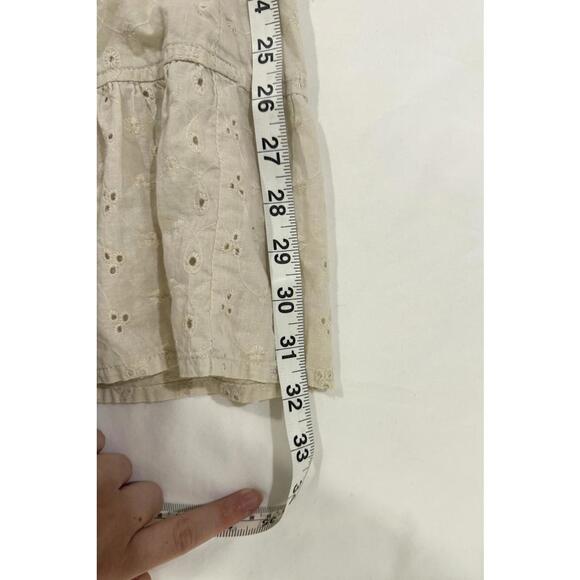 {SOLD} Vintage Bill Blass Denim Jean Boho Eyelet Embroidered Midi Skirt- Size 6 - Picture 8 of 9